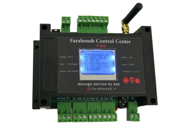 مرکز کنترل پیامکی مدل F400